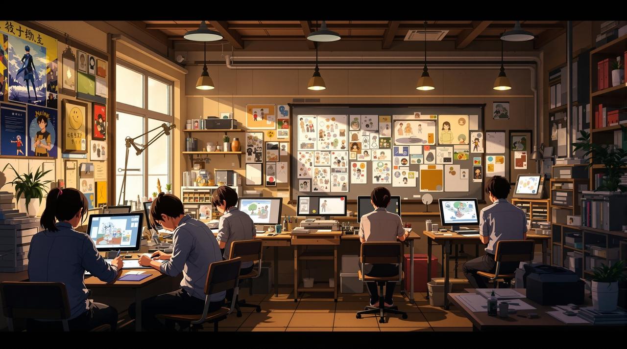 女神漫画网 - 动画制作幕后:一部番剧从分镜到成片的星辰之旅 女神漫画网 - 动画制作幕后:一部番剧从分镜到成片的星辰之旅